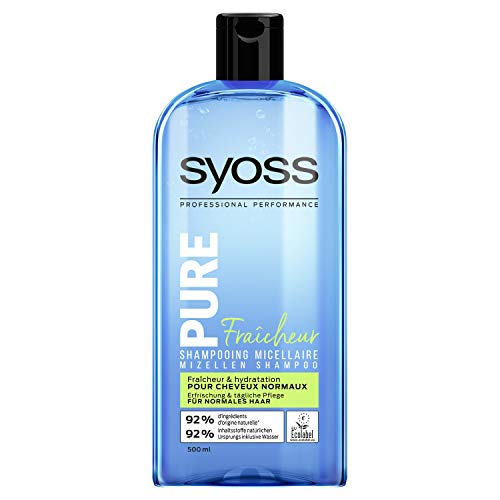 Syoss Pure Fresh Shampoo for Normal Hair 500 ml