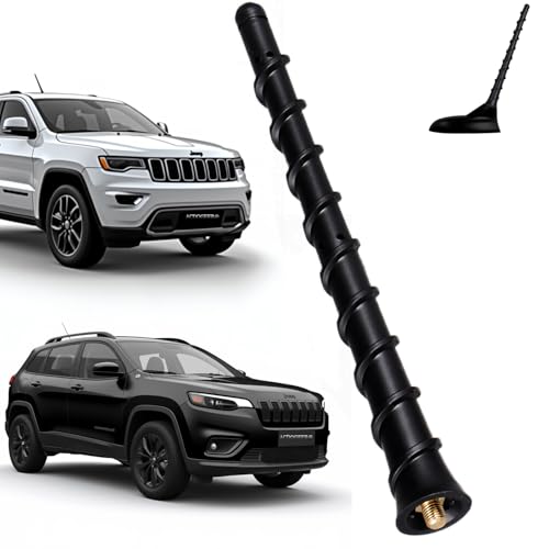 Acdogeer 7 Inch Antenna Fits for 2011-2025 Jeep Cherokee Grand Cherokee Dodge Avenger Liberty Durango Dart Journey Antenna for Chrysler 200 for Fiat 500 OEM 5091100AA 68297936AA 5091100AB
