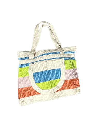 Bolsa De Pano Moda Praia Feminina Resistente (Colorida)