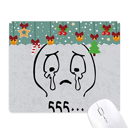 Tapis de souris de jeu chat noir mignon smiley de bureau et tapis gaming