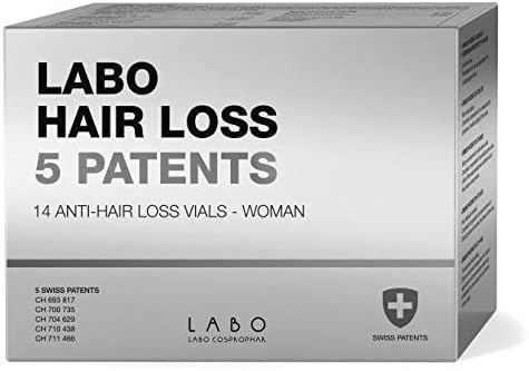 Hair Loss 5 Patents 14 x 3.5 ml Anti-Hair Loss Vials Women