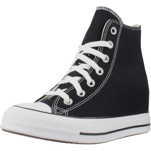 Converse Modelo Chuck Taylor All Star Wedge Platform BLKRED T. 36