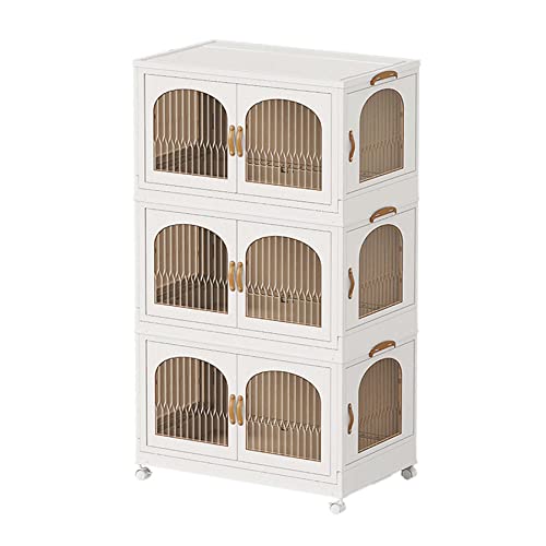 [{bNX ܂肽 [`FXg 3Zbg Ch 3i [P[X {bNX ߑ N[bg e LX^[t ^X  J gȒP (kTCY216LF58.5*36.3*103.5, zCg)