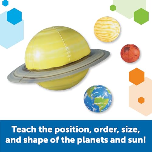 Sistema solar inflable Learning Resources para aprendizaje visual 3
