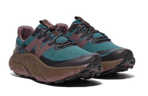 New Balance New Balance Men's Fresh Foam X More Trail V3 Running Shoe, SpruceMushroom, 9