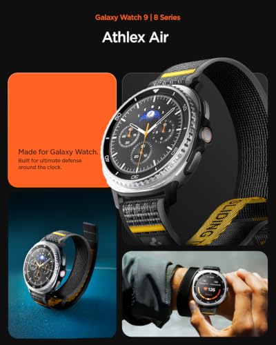 Image of Spigen for Samsung Galaxy Watch Band, Lightweight Adjustable Strap