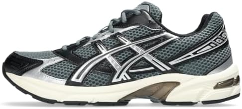 ASICS, Grey / Black (Steel Grey/Black), 30.5~31.5 cm