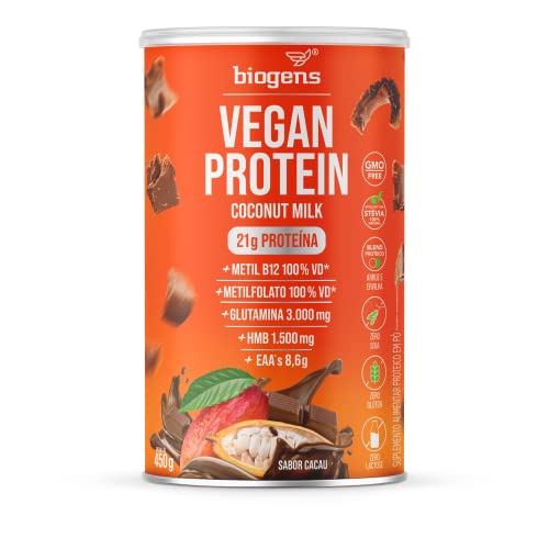 Vegan Protein coconut milk, 21g de proteína ervilha e arroz, GMO ...