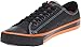 Harley-Davidson Womens Zia Fashion-sneakers, Black/Orange, 6.5 US