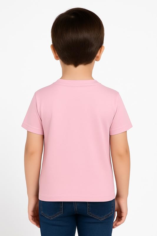 Image of Trendy Printed Cotton Blend Half Sleeve T-Shirt for Boys - Pack of 2