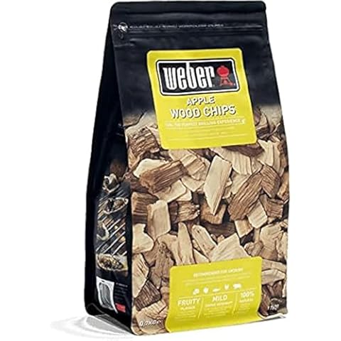 Weber Apple Wood Chips for BBQ Smoking Cover