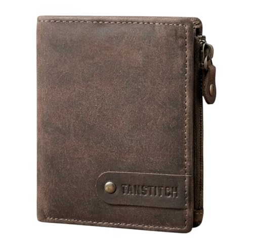 Image of TANSTITCH Slim Leather Walle | Small, Minimalist & Thin Wallet | RFID Protected