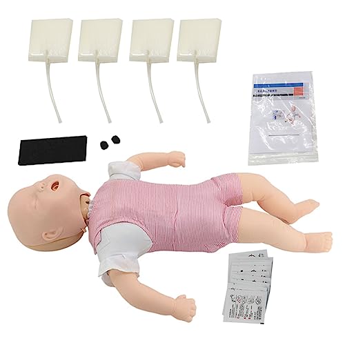 Modelo infantil de obstrução das vias aéreas com ferramenta de treinamento de asfixia de bebês para