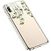 Uposao Compatibile con Samsung Galaxy A40 Bello Fiori Trasparente Silicone Regalo Elegante e Durevole Sottile Back Case Molle di TPU Custodia Shell Cover per Donna,Cesto appeso