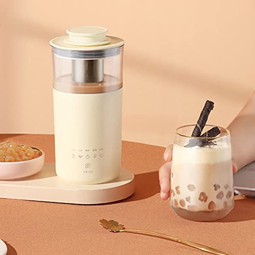 ZZJCY Espumador Leche Eléctrico Vaporizador Leche Automático De 350 Ml Y 300 W, Control Táctil Silencioso E Inteligente Vaporizador Leche Espumador Café Máquina Hacer Té con Leche Café Flor Té Leche Cover