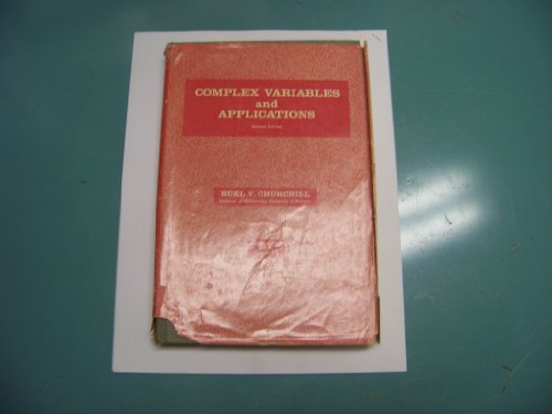 Complex variables and applications B0000CKLEN Book Cover