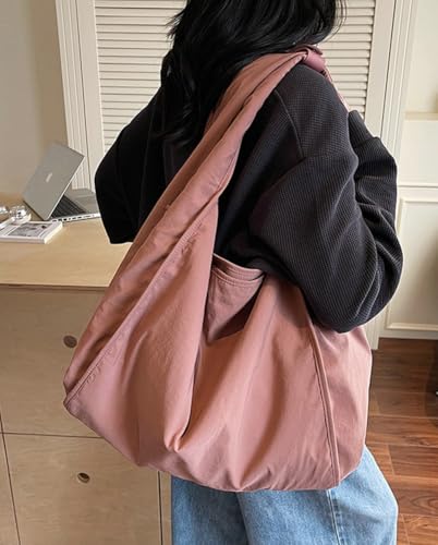 Canvas Tote Bag Casual Hobo Crossbody Shoulder Bag for Women Large Purse Underarm Bag Travel Work2