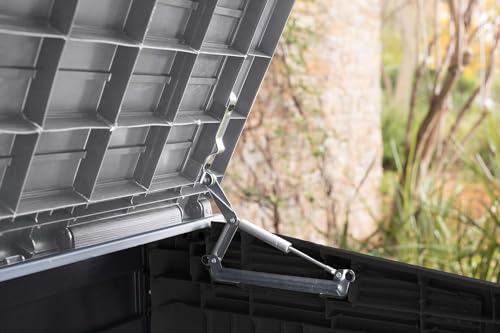 Keter Nova Outdoor Garden Storage Shed - Dark Grey, 32x71.5 cm - Image 6