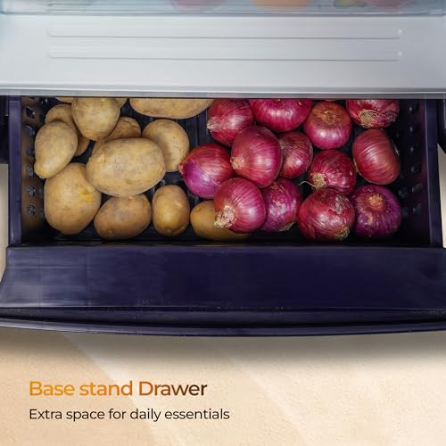 Haier 215 L 5 Star Direct Cool Inverter Single Door Refrigerator with Fast Ice Making, Easy Clean Back, Large Vegetable Box (HED-225PXBA-P, Purple Xsenia, Base Stand Drawer, 2026 Model) 7 41pYSacTHgL
