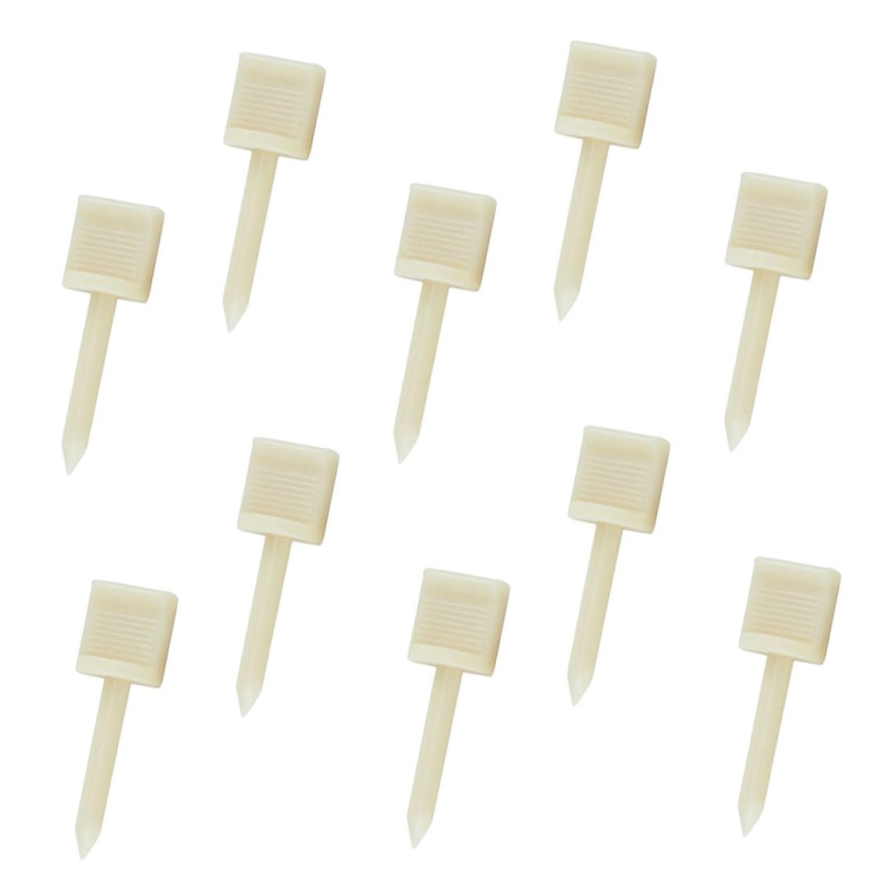 Anneome 10 Pack Plastic Archery Nails Outdoor Nails for Target Archery Targets Mha Pins