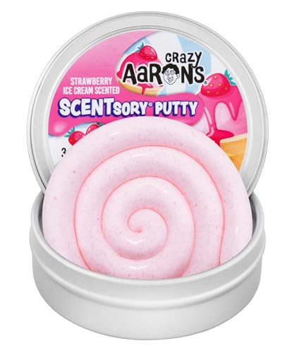 Crazy Aaron's Thinking Putty® - Scoopberry - Sensory Putty for Kids and Grown ups - Creative and Endless Fun, Stress Relief Therapy Toys, Never Dries Out - Made in USA