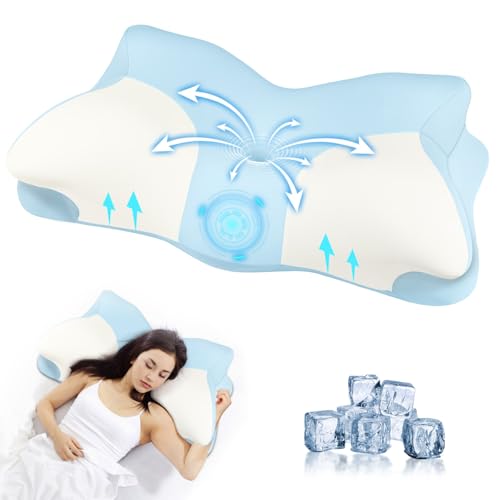 Reviews de Almohada de memory foam que puedes comprar esta semana. 45 lemonsea Almohada Cervical, Almohada Memory Foam Espuma Almohada Ortopedica Ergonomica 2 en 1 Que Alivia el Dolor de Cuello y Brinda Soporte Contorneado para Personas Que Duermen...