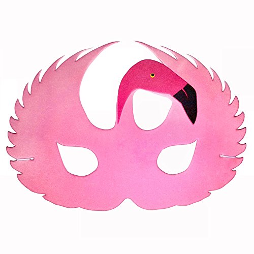 Maschera Rosa fenicottero - per travestimenti e
