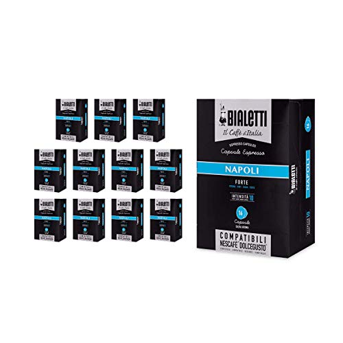 Bialetti 96 Capsule Caffè Compatibili Dolce Gusto