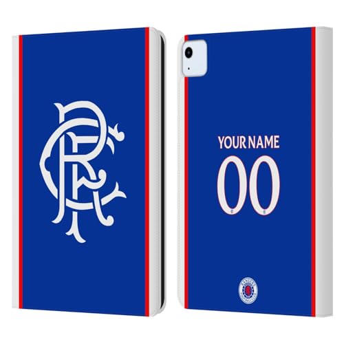Étui Rangers FC pour iPad Air 11 Housse Portefeuille en Cuir Personnalisable Kit 2025/26