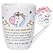 Produktbild Hope und Gloria 45348 Tasse Einhorn, Schön dass es dich gibt, Porzellan-Tasse, 40 cl, mit Geschenk-Anhänger, Weiß