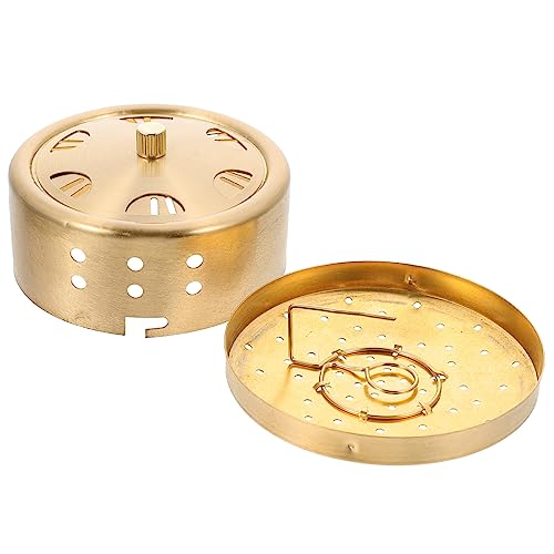 Caja de Moxibustión de Cobre FOMIYES, Quemador Portátil para Terapia de Moxibustión para Alivio del Dolor y Rigidez Muscular para Uso en Casa y Terapia de Masajes miniatura 1