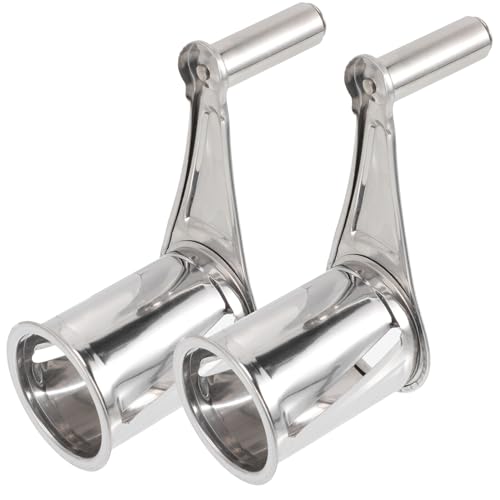 Ralladores Giratorios de Acero Inoxidable FUOYLOO 2 pcs miniatura 1