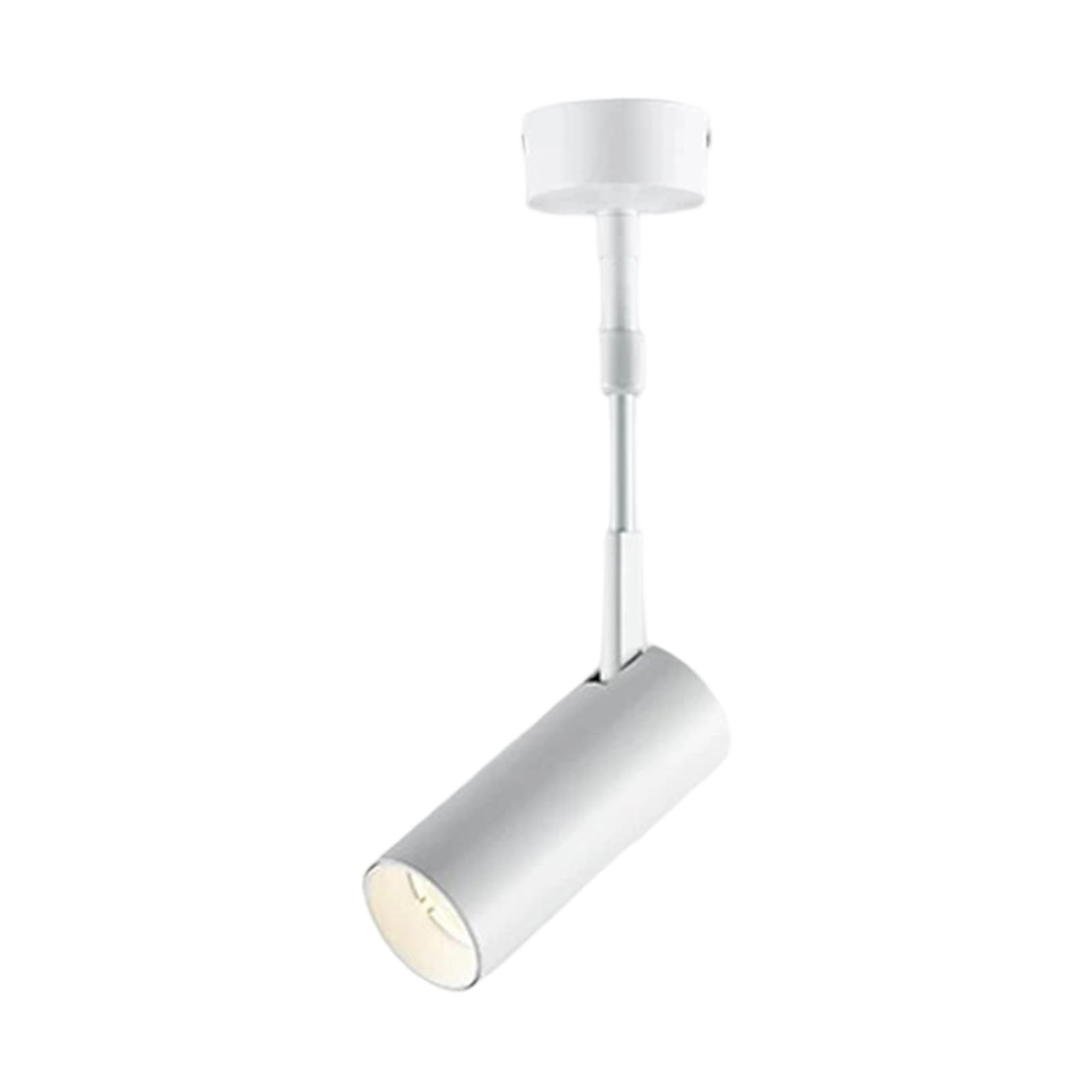 LYMSXAZOU Dimmable Modern nt Lamp 3 Adjustable Light Colors COB Spotlight Ceiling Fixture for Bedroom Hallway Showroom 15W Height Up to 150cm Solut