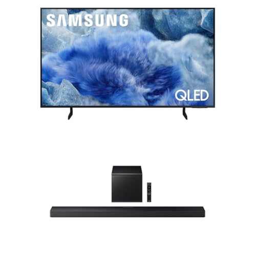 Image of Samsung 55-Inch Class QLED Q8F 4K UHD Smart TV (2025 Model) Q4 AI Processor, 100% Color Volume with Quantum Dot, AirSlim Design + Samsung Q-Series Soundbar HW-QS700F 3.1.2 ch Subwoofer (2025 Model)