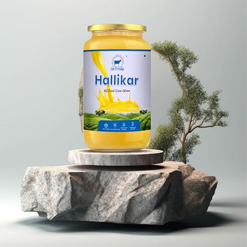 Image of Go Fresho A2 Desi Hallikar Cow Ghee | Pure, Natural and Healthy (500 ml)