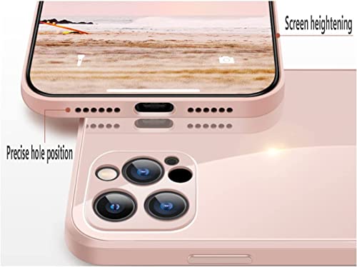Coque de protection premium en verre trempé vert pour iPhone 13