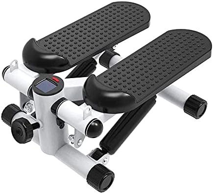 Fitness Twist Stepper Step Machine Mini Step Air Stair Climber Stepper Exercise Machine New Equipment Aerobic Fitness Stepper with LCD Monitor Resistance Bands