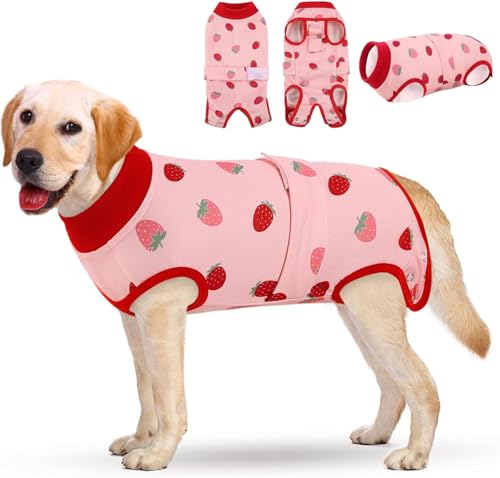 Image of KOESON Lightweight & Soft Surgery Recovery Suit for Large Dogs Female Male