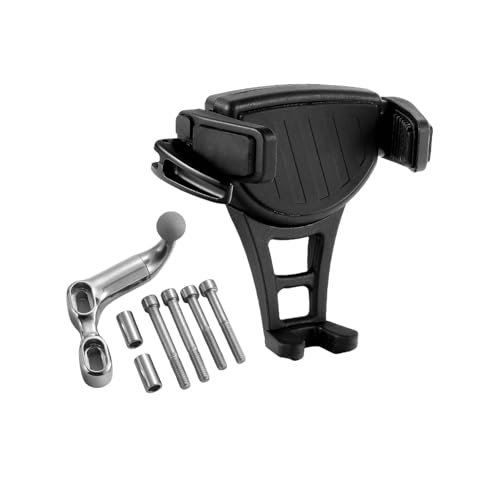 Support téléphone moto rotatif 360 avec base antidérapante guidon