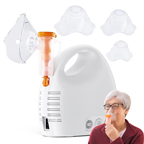 Nebulizer Machine for Adults and Kids with 3 Different Sizes Mask-Compressor Nebulizer for The Breath Problem -Household Steam Inhale Machine Nebulizer Machine for Adults and Kids with 3 Different Sizes Mask-Compressor Nebulizer for The Breath Problem -Household Steam Inhale Machine
