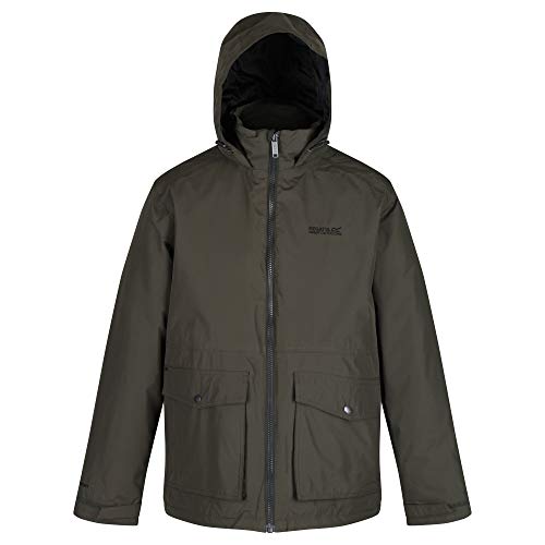 Veste imperméable et isolante Regatta Hebson avec capuche protectrice homme taille S