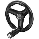 Pièces de tour — la manivelle en bakélite offre une isolation renforcée, une utilisation plus sûre, une durabilité et une résistance aux dommages. manivelle pour mini-tour