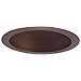 Nora Lighting NTM-34-Bronze Stepped Baffle with Bronze Metal Ring