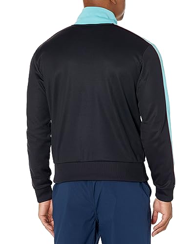 Lacoste Men's Full Zip Color Block Front Pocket Sweatshirt2