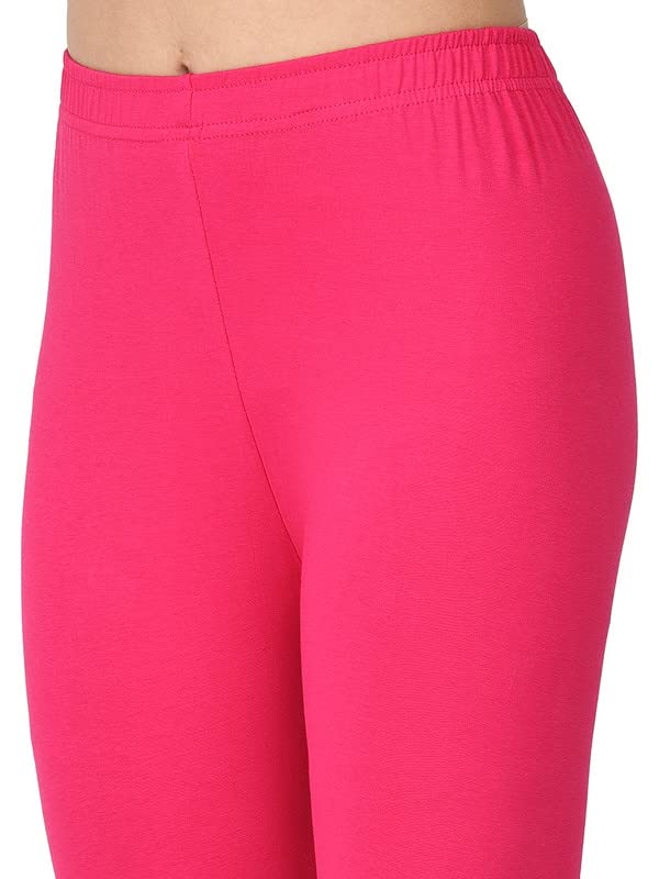 Image of Robinbosky Premium Stretchable Cotton Capri Legging for Women | Suitable for Formal wear & Casual wear | High-End Elastic Makes. The Leggings Squat Proof and Durable for Travel, Yoga, & Workout.