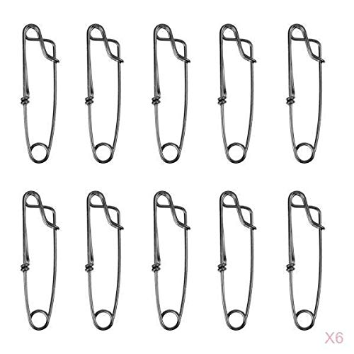 CALANDIS 60Pcs Stainless Steel Long Line Longline Clip for Fishing Snapper or Shark S | Other Fishing Equipment-image-36