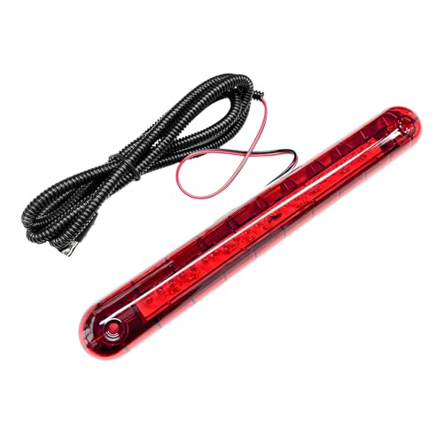 YTFRL Third Brake Light 24 LED 12V Car High Mount Stop Lights Third Rear Brake Lamp Assembly Universal Waterproof Tail Lamp High Level Back Braking Light for Cars SUVs Trucks