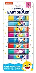 Taste Beauty Baby Shark 8 Pack Lip Balm