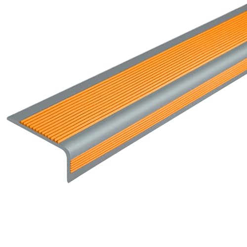Protector de escaleras antideslizante autoadhesivo de 2,5x5 cm para peldaños 2