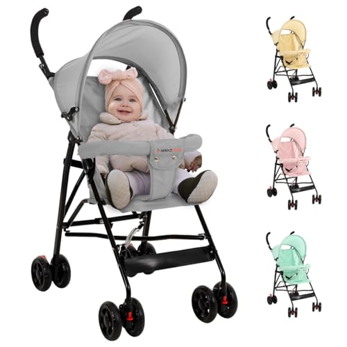 Carriolas Y Portabebés, Baby Product SELECTSHOP Carriola Infantil Con Toldo Carriola de Viaje Compacta Y Ligera Carriola Para Bebe Con Tela Transpirable Carrito Para Bebe Con Mango Ergonomico...